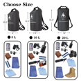 thumbnail image 4 of Mochila seca impermeable Oak-Sports de 10L para natación en negro, 4 of 6