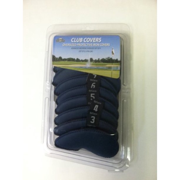 Iron Covers Oncourse Club Covers Set of 9, NEW, Navy, Oversize, fits