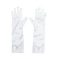 thumbnail image 4 of BESTYASH 1 Paire de Protège-Doigts en Satin pour Mariage Soirée Fête Blanc, 4 of 6