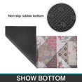 thumbnail image 6 of Pioneer Flower Floral Print Pattern Kitchen Rugs Sets Of 2,Anti Fatigue Kitchen Mat Rugs Non Slip Washable,Decorative Kitchen Floor Mats for Kitchen,Sink,Laundry,17"x30"+17"x47", 6 of 7