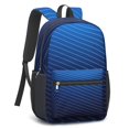 thumbnail image 4 of 17 Inch Lightweight Backpack,PVC Waterproof Oxford Fabric, Ergonomically Designed, with Large Capacity, Abstract Geometric Print, 4 of 5