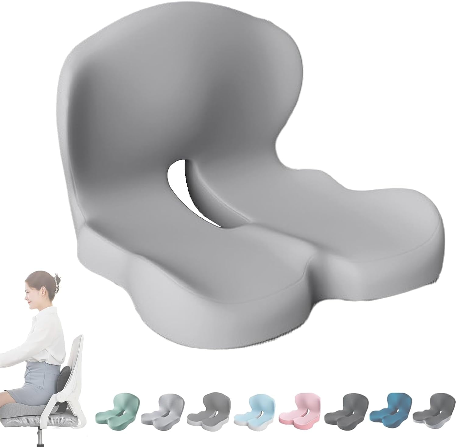 【新品未使用品】AIOT nonsleep cushion pocket 3 in 1 Portable Cooling Gel Memory Foam Seat Cushion