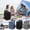 Black, variant on Cooler Backpack Large Insulated Leak Proof Lunch Backpack, Front Zipper Pocket and Dual Large Mesh Side Pockets, Portable Lightweight Shoulder Cooler Bag for Travel Hiking Camping Picnic Outdoor