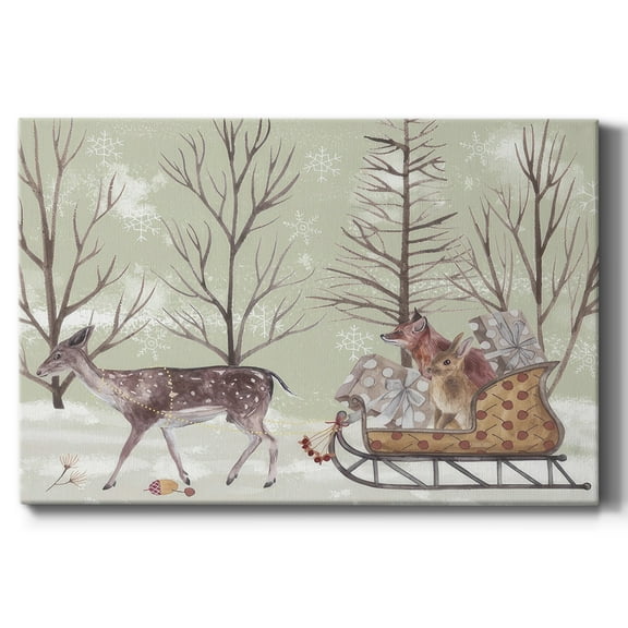 Christmas Time II- Gallery Wrapped Canvas