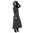 thumbnail image 2 of Moomaya Womens Long Sleeve Pullover Hoodie Maxi Dress Pockets Casual Long Dresses, 2 of 7