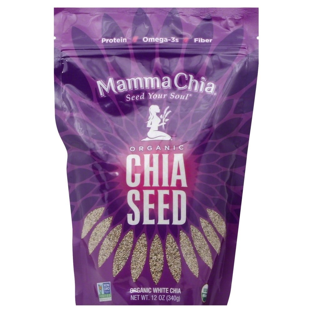 Mamma Chia Organic White Chia Seeds, 12 Oz