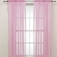 thumbnail image 3 of SPRING PARK Pure Sheer Curtain Voile Net Window Screening Curtains Drape Panel Tulle, 3 of 4