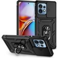thumbnail image 1 of HCTian Case for Motorola Moto Edge Plus 2023, Rugged Shockproof Cover with 360° Rotatable Magnetic Kickstand and Slide Camera Lens Cover Case for Motorola Moto Edge Plus 2023, 1 of 6