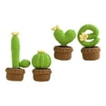 thumbnail image 2 of Complete Crochet Decoration Basic Tool Handmade Crocheting Craft DIY Make Your Own Doll Crocheted Planter for Needlework Kids Teens , Green, 2 of 7