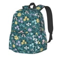 thumbnail image 1 of Disketp Floral Mochila Escolar de Gran Capacidad y Peso Ligero, Mochila de Viaje Ideal para Escuela, Trabajo y Uso Diario, Cómoda y con Estilo, 1 of 8
