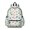Dinosaur and Floral-2, variant on Dinosaur and Floral White Pattern Backpack for School, Cute School Bag with Adjustable Shoulder Straps and Padded Back, 13.4"x11"x4.7"