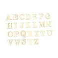 thumbnail image 4 of Raindrops Set of 26 Wooden Letters A-Z Boxwood Craft Props for Decoration Beige Self-paste, 4 of 8