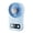 Blue1, variant on 3.74" Octopus Tripod Stroller Fan, USB Rechargeable Flexible Baby Fan with 3 Speeds, Ultra Quiet Portable Clip On Fan for Crib Car Seat Bike Camping Travel