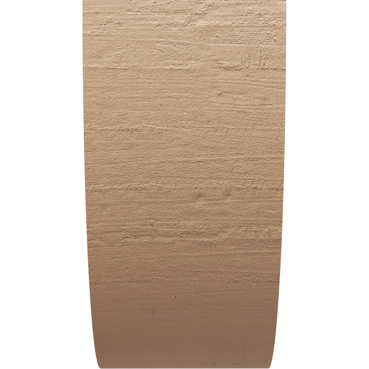 8"W x 8"D x 16"H Wide Durham Rough Cedar Woodgrain TimberThane Corbel, Primed Tan