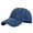 Navy Blue, variant on Unisex Denim Retro Washed Baseball Cap - Solid Color Peaked Cap for Beach Sports Outdoor Activities