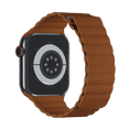 thumbnail image 4 of Open Box Genuine Apple Watch Band Leather Modern Buckle 38mm 40mm 41mm Series 3 4 5 6 7 8 Saddle Brown Large, 4 of 6