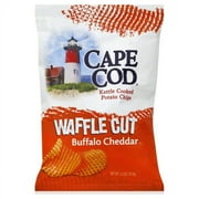 Cape Cod Kettle Cooked Potato Chips Waffle Cut Buffalo Cheddar