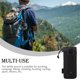 thumbnail image 4 of Soidarity Bolsa para botella de agua, bolsa con cordón ajustable, equipo de viaje, riñonera, accesorios de para ciclismo, camuflaje gris Escalada Negro, 4 of 6
