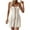 AA-White, variant on Womens Summer Sleeveless Twist Front Jumpsuits Solid Color Waffle Knit Romper Casual Wide Leg Rompers, White, S