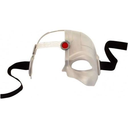 Cyborg Effect - DC Justice League Iconic Cyborg Mask with Elastic Straps For Fit
