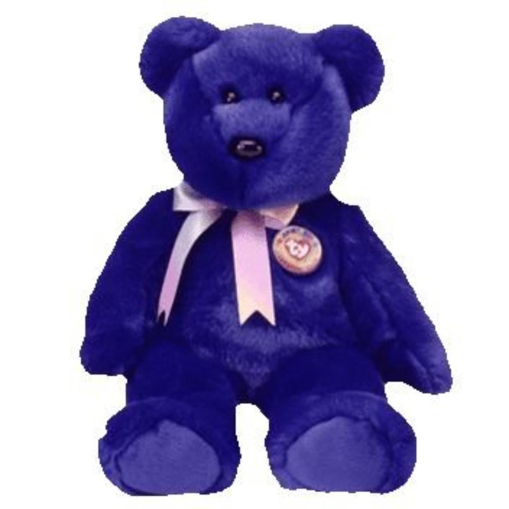 Ty Clubby Bear, First Ty Club Beanie Buddy By Beanie Buddies