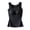 Black#built in bra tank tops, variant on Women's Summer Tops Built in Bra Tank Tops Seamless Wide Strap Tank Top Tummy Control Sleeveless Athletic Shirts Red,L