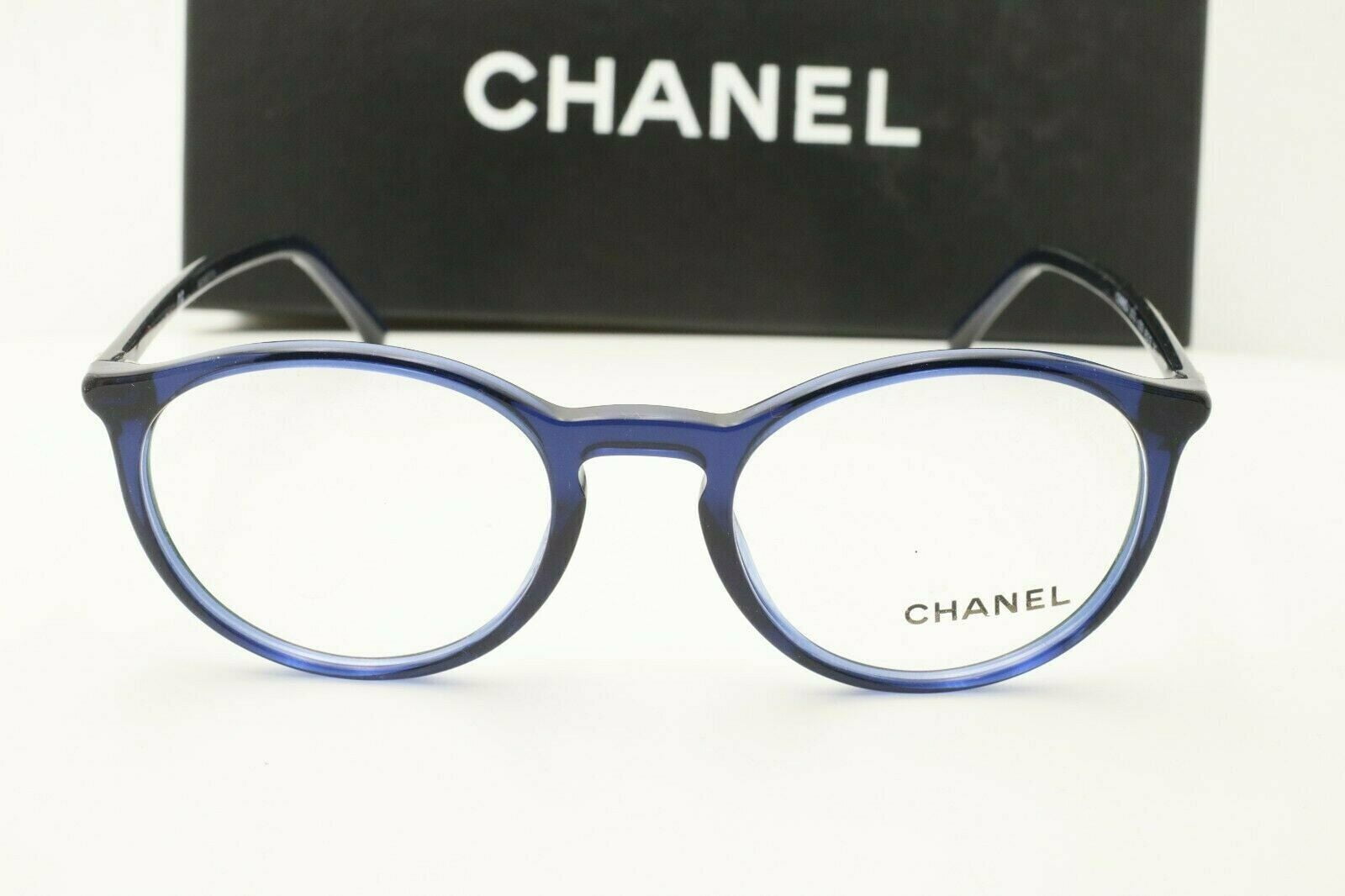 New Authentic Chanel CH 3372 503 Blue Women Eyeglasses 48-19-140 