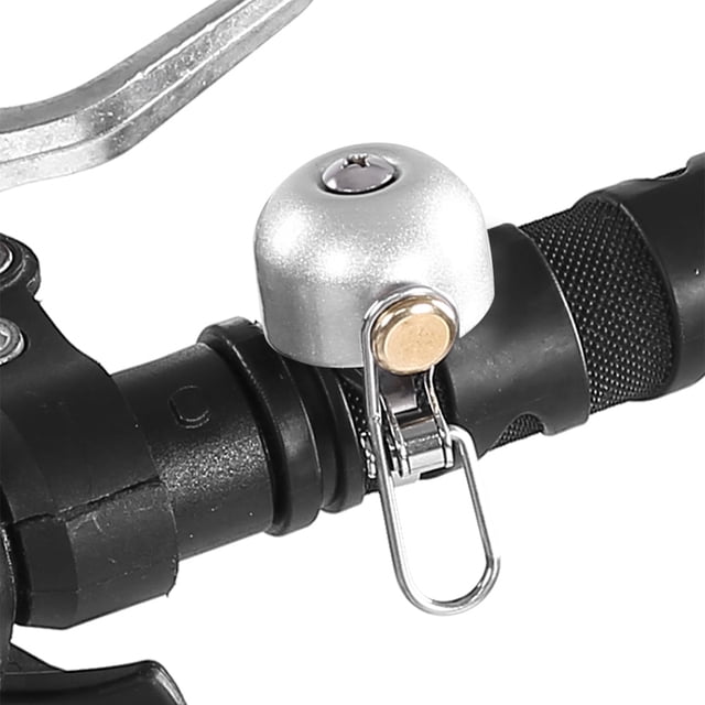 Lebar Bell Bike Bell Copper 4 Colorsleycle Bell Handlebar Cycling Sound Alarm Bike Accessory Silver