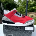 thumbnail image 5 of Ni - ke Ni - ke Air Jordan 3 Retro SE Unite Fire Red Cement Mens 11 CK5692-600 Sneaker OG, 5 of 5