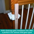 thumbnail image 2 of KidCo K12 Stairway Gate Installation Kit - No Drilling, 2 of 6
