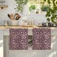 thumbnail image 4 of Pink Black Kitchen Towels Set of 1, Elegant Modern Abstract Art Luxury Absorbent Dish Towels for Kitchen, Microfiber Hand Towel, Quick Drying Tea Towel for Cleaning Decorative Dishcloths, 4 of 7
