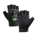thumbnail image 4 of koolsoo Motorcycle Riding Gloves Half Finger Breathable Outdoor for Climbing Hunting Green Green Label, 4 of 9