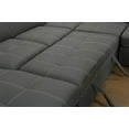 thumbnail image 6 of Modern Grey U Shaped Sectional Sofa with Storage Chaise and Reversible Modular Design, 128", 6 of 15