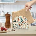 thumbnail image 2 of Yayeee Napkin Holder for Table Kitchen Paper Tissue Organization, Beige Whimsical Leaves, 2 of 8