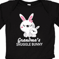 thumbnail image 4 of Inktastic Grandmas Snuggle Bunny Easter Boys Long Sleeve Baby Bodysuit, 4 of 5