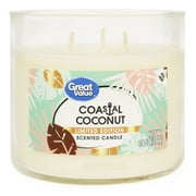 Great Value Limited Edition Coastal Coconut Candle, 14 OZ