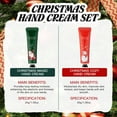 thumbnail image 4 of 6 Pcs Christmas Hand Cream and Lip Balm Sets, 2 Hand Cream and 4 Lip Balm Christmas Gift Set, Mini Hand Lotion Travel Size, Deeply Moisturize, Christmas Stocking Stuffers, Gifts for Women Mom Staff, 4 of 9