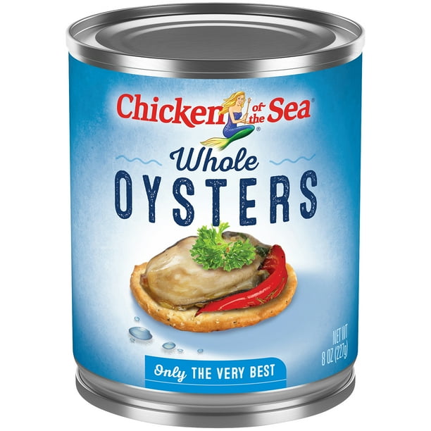 Chicken of the Sea Whole Oysters, 8 oz