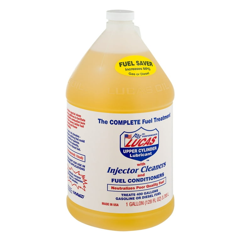 Lucas Fuel Treatment Cylinder & Injector Cleaner - 1 Gallon - 4 State Trucks