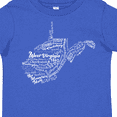 thumbnail image 4 of Inktastic West Virginia State Word Salad Boys or Girls Toddler T-Shirt, 4 of 5