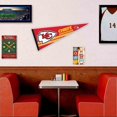 thumbnail image 2 of WinCraft Kansas City Chiefs Chiefs Kingdom Pennant Banner Flag, 2 of 3