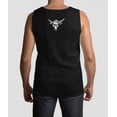 thumbnail image 3 of The Rock Push the Pace Sleeveless Muscle Mens Black T-shirt M, 3 of 7