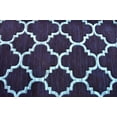 thumbnail image 6 of PREMIUM 3D Hand Carved Modern 8X10 8X11 Rug Contemporary 4518 Ocean Navy Blue, 6 of 9