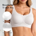 thumbnail image 5 of Jelly Support Wireless Minimizer Bras for Large Breasts, Seamless Full Coverage Lifting Bra, Anti-Sagging & Side Smoothing Comfort T-Shirt Bra, Sizes M-2XL, 5 of 6