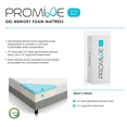 thumbnail image 3 of PROMISE 10" GEL MEMORY FOAM MATTRESS, King, 3 of 9