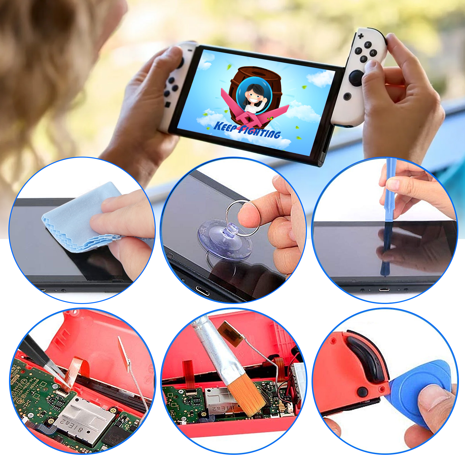Nintendo Switch Ti Defective Component above the Tegra - Nintendo Switch