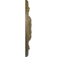 thumbnail image 4 of 30"OD x 3 7/8"ID x 3 1/4"P Flagstone Ceiling Medallion (Fits Canopies up to 3 7/8"), Hand-Painted Mississippi Mud Crackle, 4 of 6