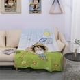 thumbnail image 1 of One Piece Flannel Blanket, Cartoon Cartoon Blanket, 3D Printing, Fleece Blanket, 1 of 2