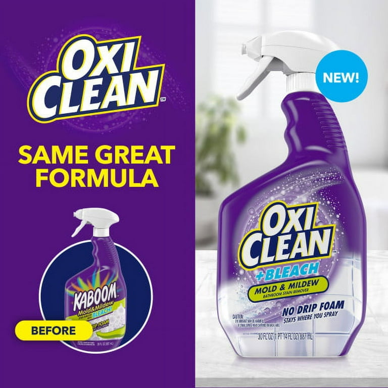 Oxi Clean Formerly KABOOM No Drip Foam Mold Mildew Stain