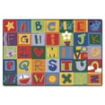 thumbnail image 2 of Toddler Alphabet Blocks Rug, 2 of 3